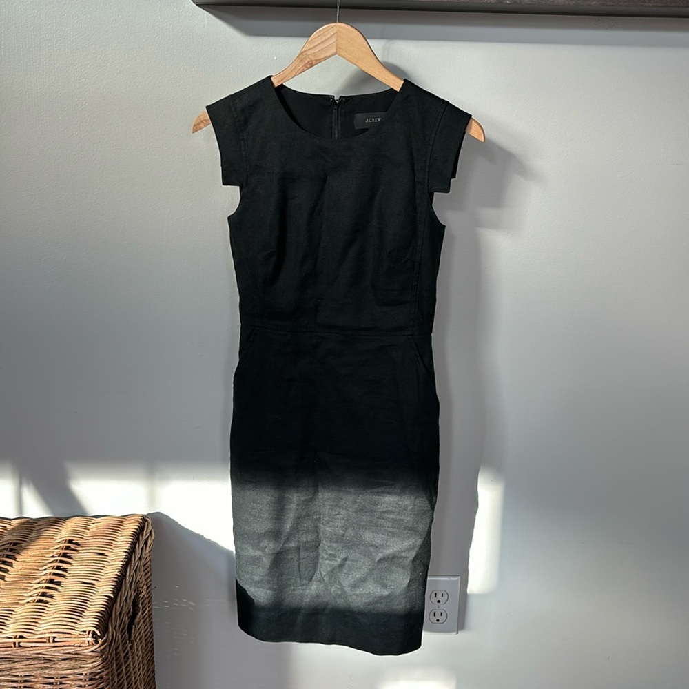 J.Crew linen resume dress
